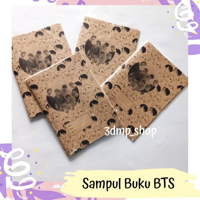 [isi 20 lembar] Sampul Buku BTS KPOP