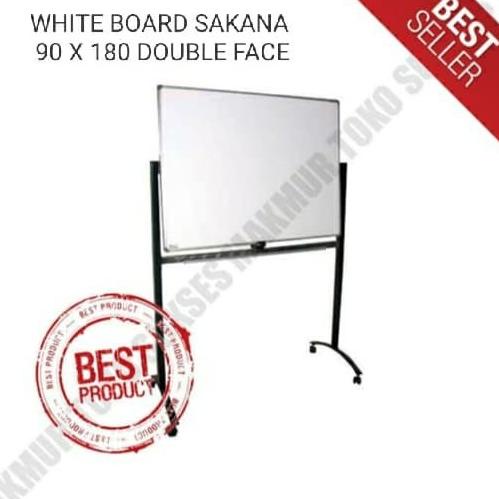 

Whiteboard Sakana 90 x 180 cm Double face standing