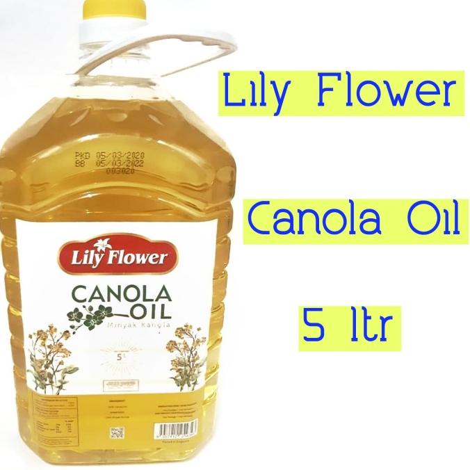 

Lily Flower Canola Oil 5 liter