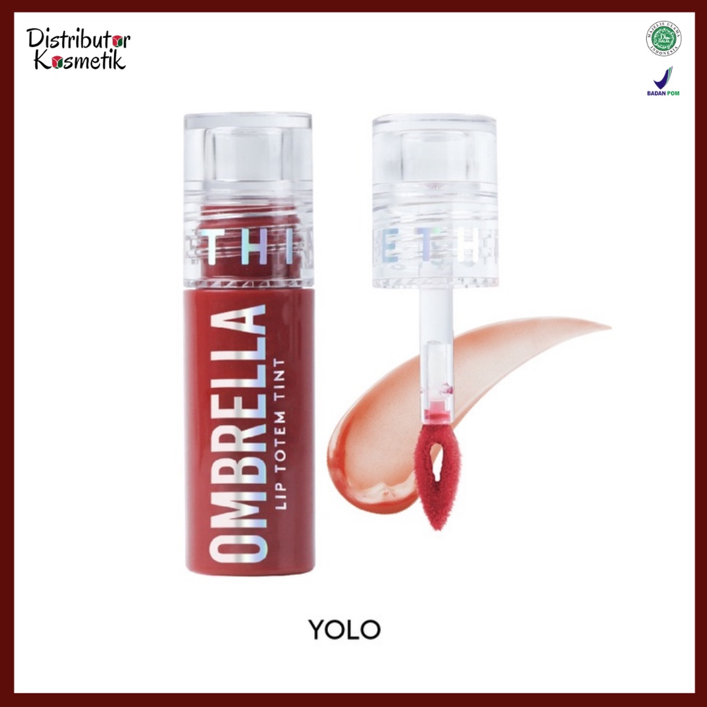 [ CLEAREN SALE ] SOMETHINC OMBRELLA Lip Totem Tint - Lip Tint Bibir Plumpy Juicy Sehat - Lip Tint Original ED 09-23