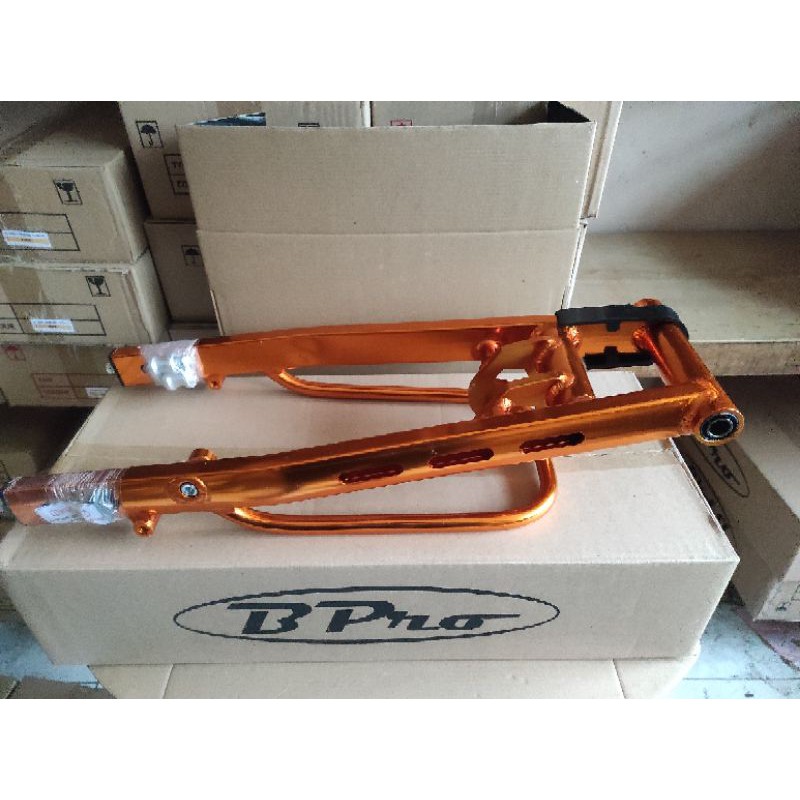 Swing arm Bpro Satria FU Drag bolong stabilizer