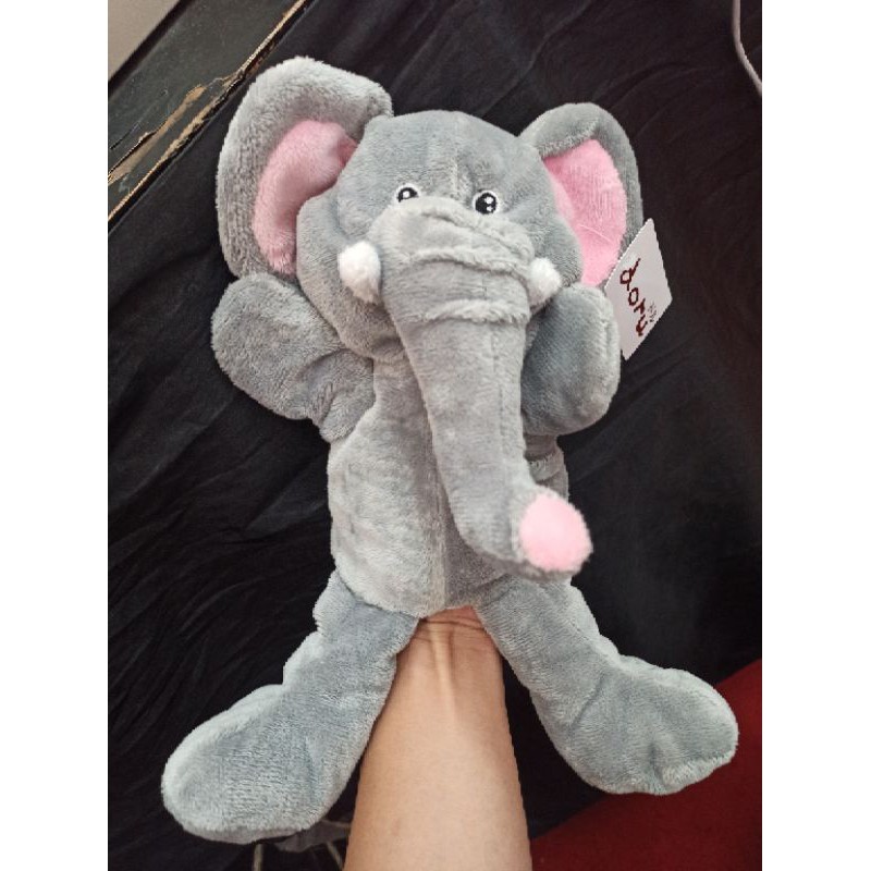 Jual BONEKA TANGAN HAND PUPPET GAJAH Shopee Indonesia