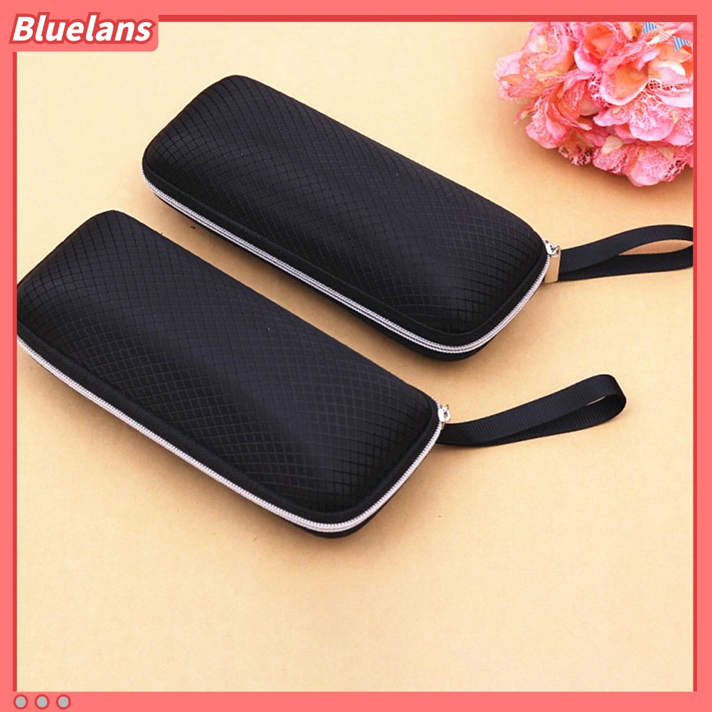 Bluelans Portable Crush Resistant Sun Glasses Spectacles Case Zipper Storage Box Holder