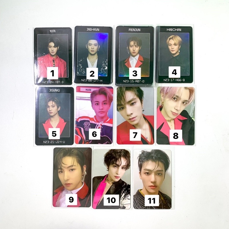 [READY STOCK] Photocard PC AC Access Card Renjun Jisung Haechan Jaemin Mark Xiaojun Arrival Resonanc