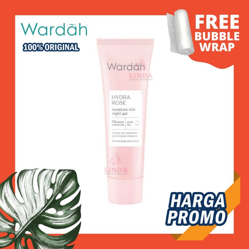 WARDAH HYDRA ROSE MOISTURE RICH NIGHT GEL