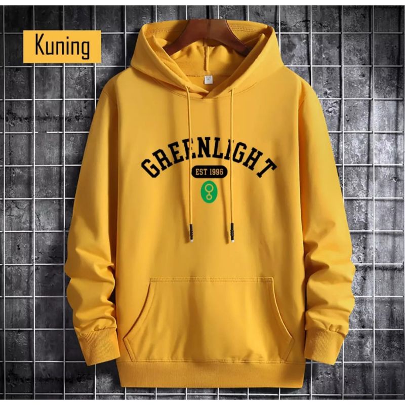 Jaket Hoodie GREENLIGHT Distro Bandung | Sweater Pria &amp; Wanita