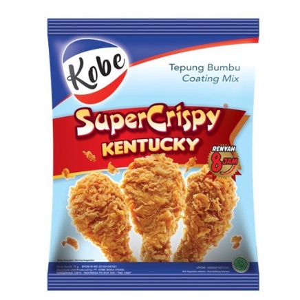 

Kobe Tepung Super Crispy Kentucky 210gr – Ayam Jamur Goreng Krispi