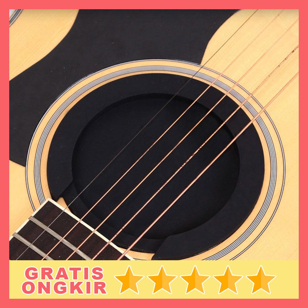 GS8 Sound Hole Penutup Lubang Gitar Akustik 41/42 Inch Yuker YGSH01 Black