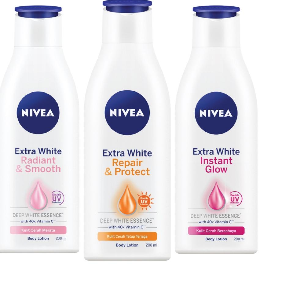 BDS NIVEA Extra White Body Lotion 200ml [KODE78]