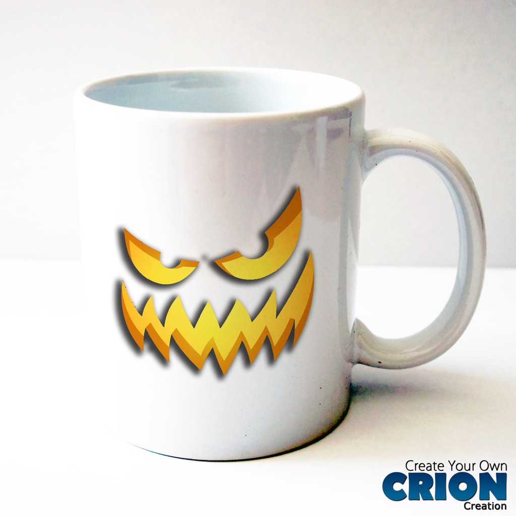 Gelas Mug Scary Halloween - Hadiah - Kado - By Crion