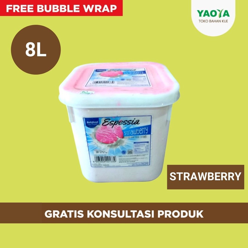 

INDOFOOD ICE CREAM ESPESSIA 8 LITER NEOPOLITAN