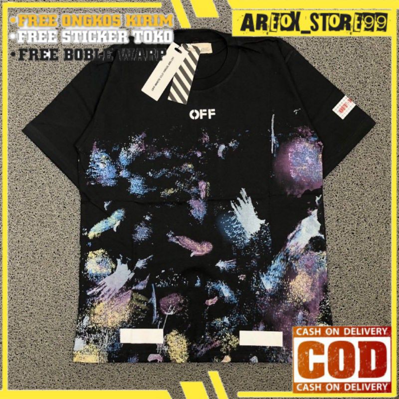 Baju Kaos Terbaru Off White Import Original Kualitas Super Premium Bahan Lembut kualitas top