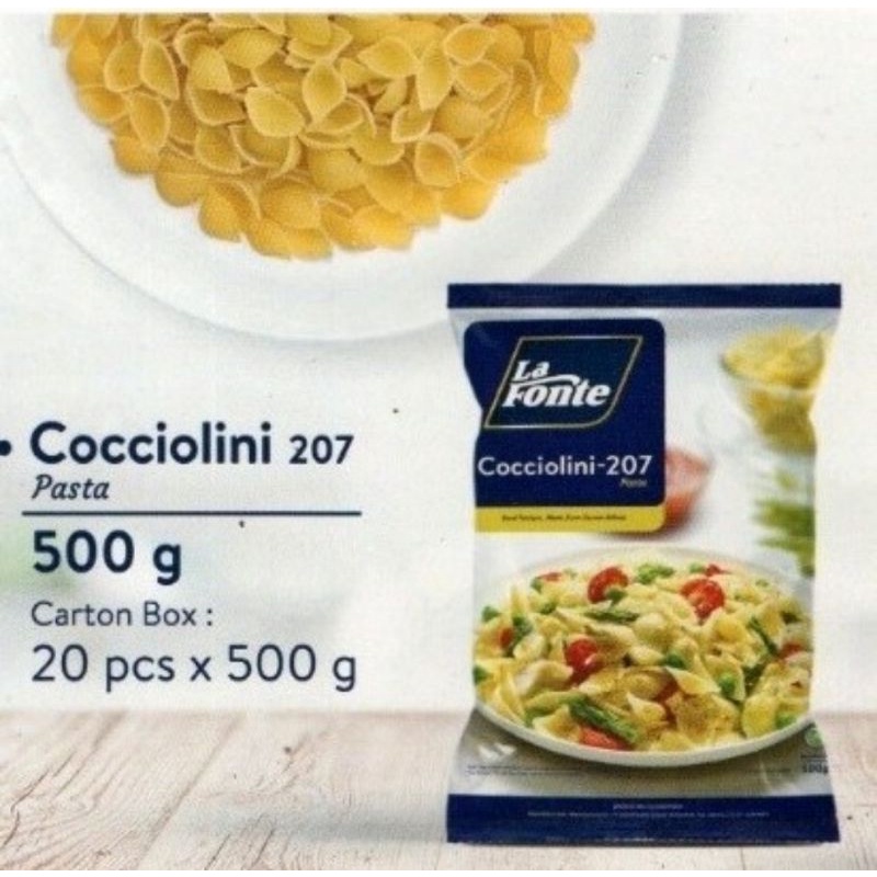 lafonte cocciolini 500gr / la fonte