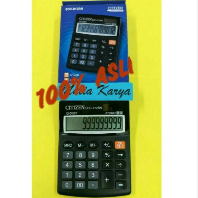 

Calculator Citizen SDC 812BN / kalkulator citizen