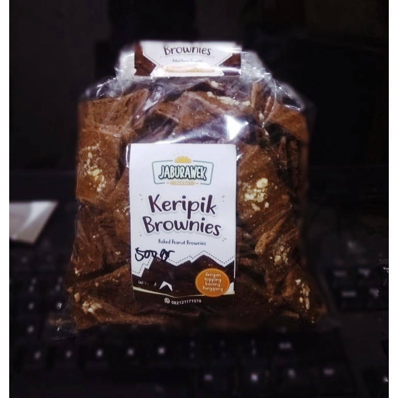 

Keripik Brownies 500 gr, Brownies Kering, Kue Kering Homemade by Haburawek