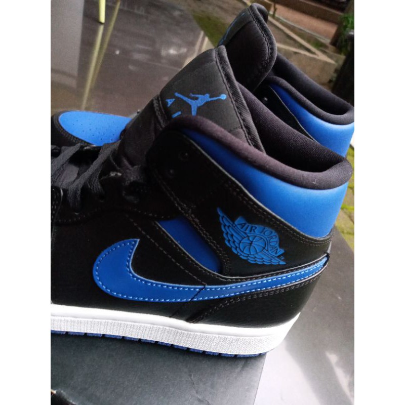NIKE AIR JORDAN 1 MID ROYAL BLUE