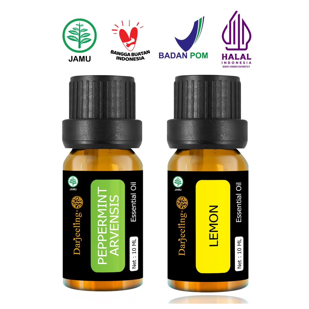 Darjeeling Bundle / Paket 2 x 10ml Essential Oil / Minyak Aromaterapi / Pengharum Ruangan