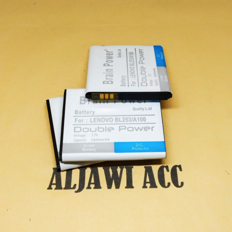 Baterai Bt Batre Bateray Lenovo A2010 BL253 Lenovo A1000 Doubel Power Battery