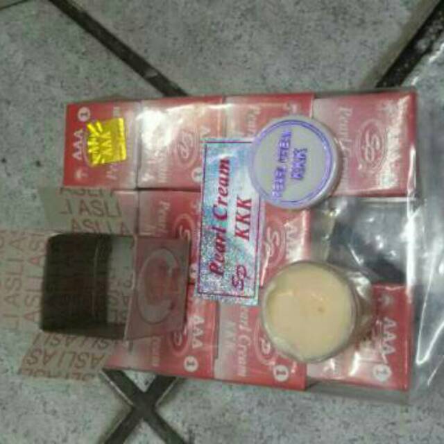 Cream pearl sp kkk 12 pcs