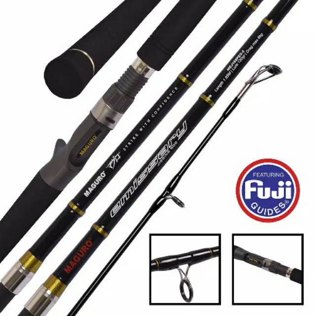 Joran Maguro EMISSARY | Overhead | Jigging | Laut | Alat pancing