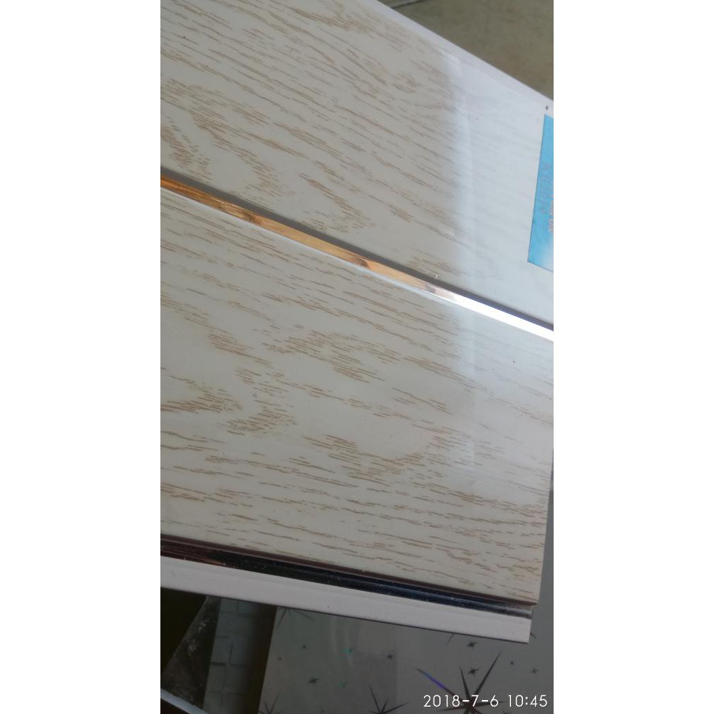 Stok Ready Pelangi List Plafon PVC Putih 05 Populer Shopee