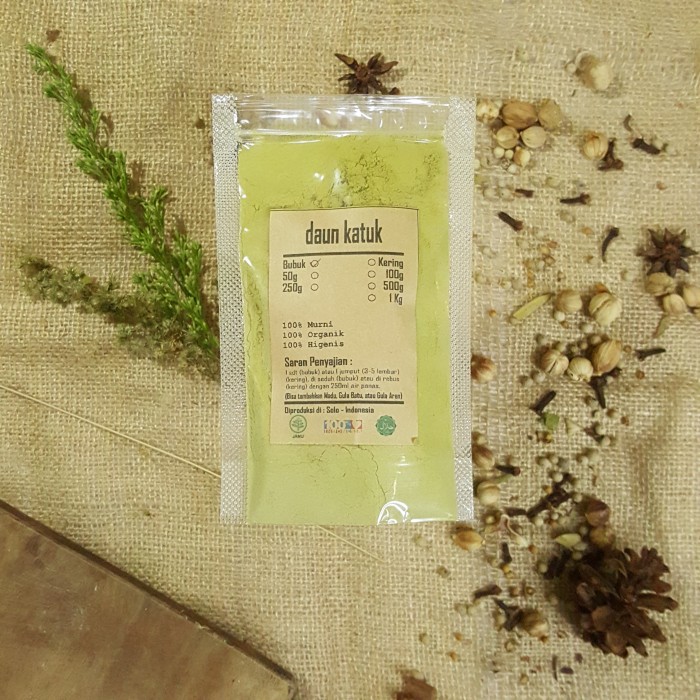 

BUBUK DAUN KATUK 100 GR / Sauropus Androgynus / MURNI