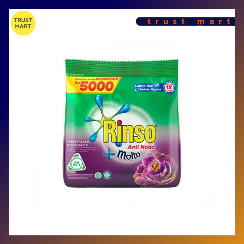 Rinso Molto Anti Noda Deterjen Bubuk Perfume Essence 240 g