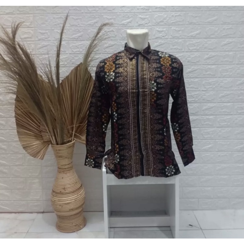 Kemeja panjang batik pria/kemeja pesta pria/batik pria panjang lengan/kemeja batik nusantara