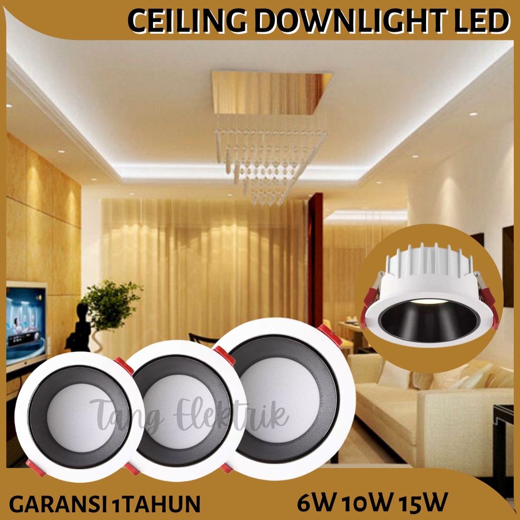 Lampu Downlight LED Lampu Plafon Ceiling Light High Quality Bergaransi