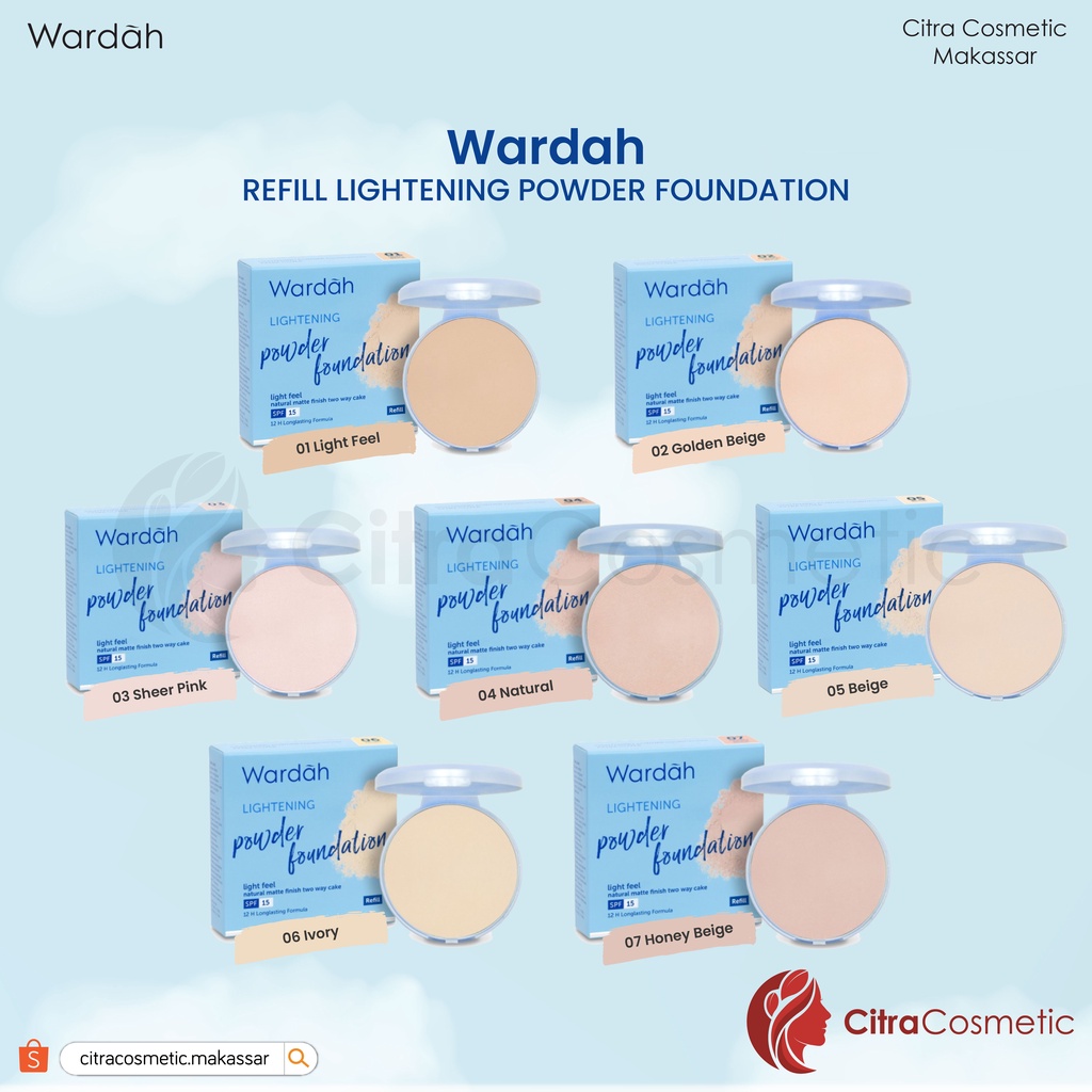 Wardah Refill Lightening Light Feel Series