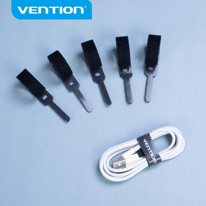Vention Tape Nilon Organizer Kabel Dengan Perekat