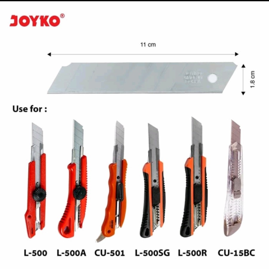 

Isi Cutter Besar Joyko L-150
