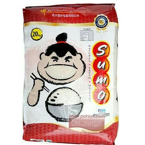 

BERAS SUMO SUPER PREMIUM 20KG 20 KG KEMASAN MERAH