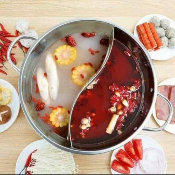 panci shabu shabu 2 sekat home pro