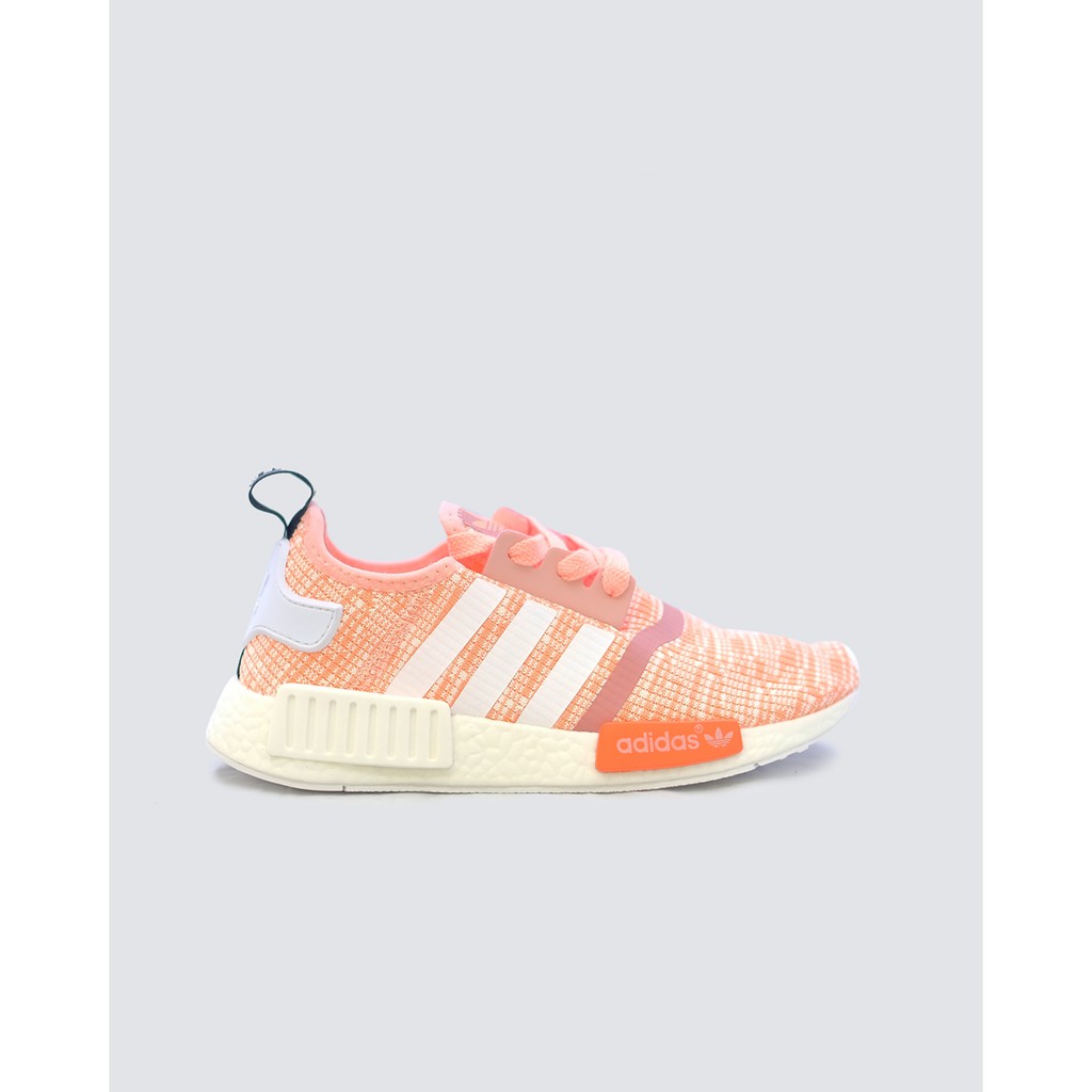 Adidas NMD R1 Sun Glow Oranye Putih