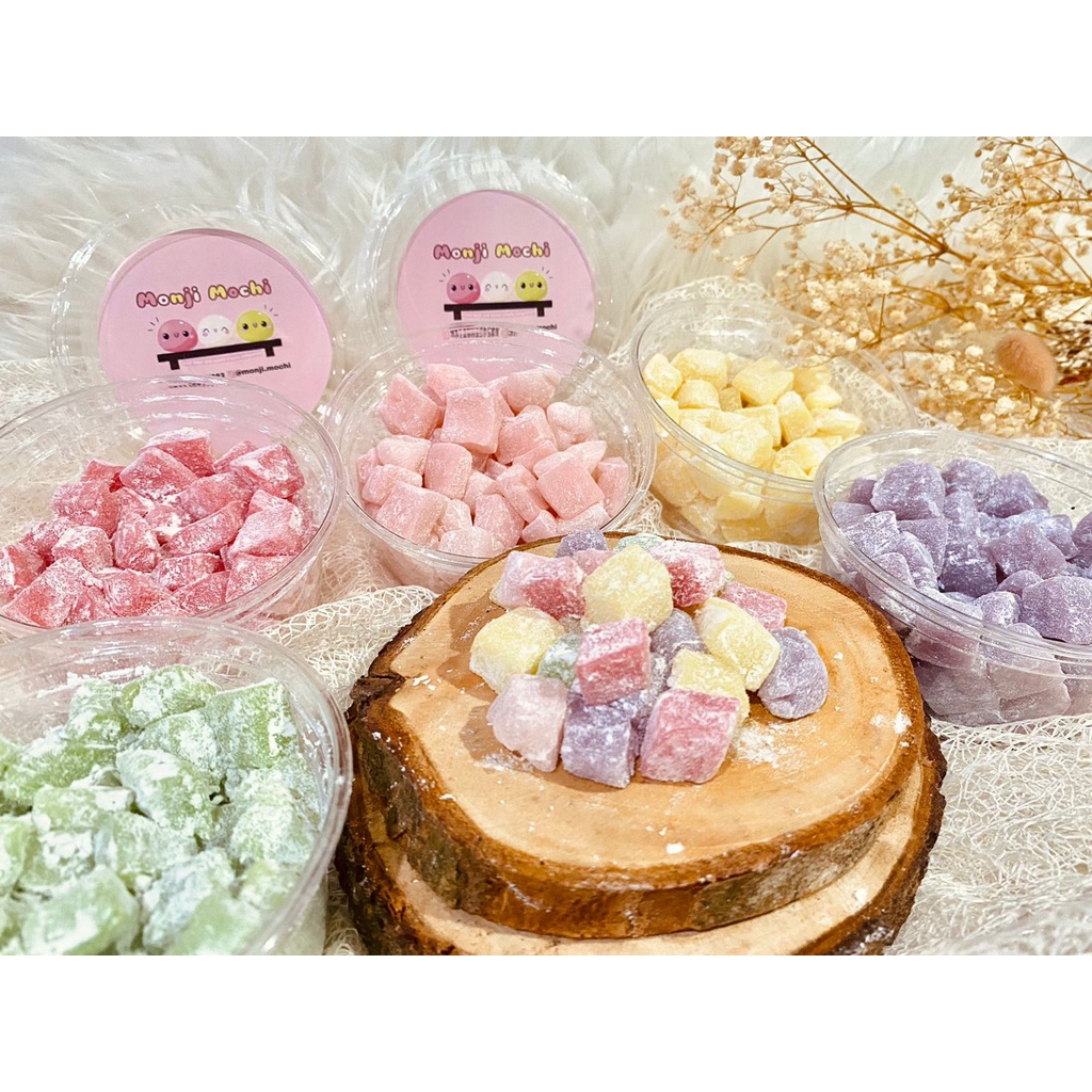 

premium moci mooci mochi topping Rasa Buah