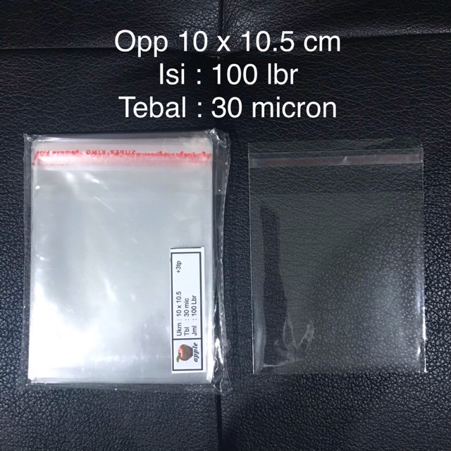 

Plastik opp lem tebal 03 10x10 10 x 10 seal 100 lembar pcs kaca 30 micron undangan bening murah