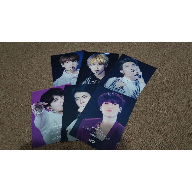 POSTCARD BLURAY LOVE YOURSELF JAPAN