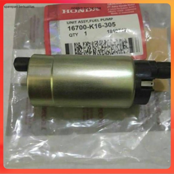 UNIT ASSY FUEL PUMP ROTAK  DINAMO FUEL PUMP HONDA BEAT FI KARBU SCOOPY KARBU FI SPACY K16  K25