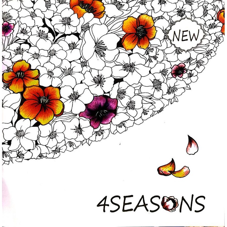 

4 Seasons Coloring Book