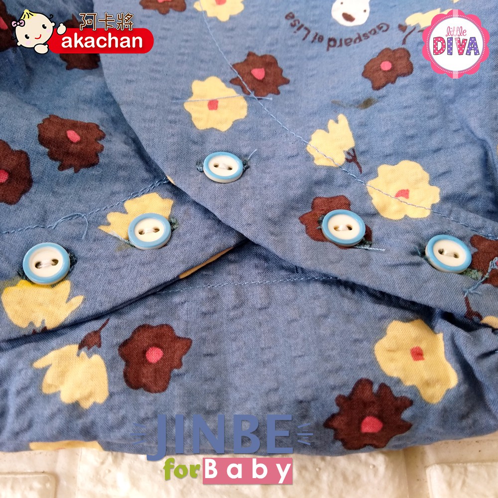 Baby Jinbei 6-18 M JINBEI BOY GIRL jinbeI jinbey kimono musim panas anak jepang setelan