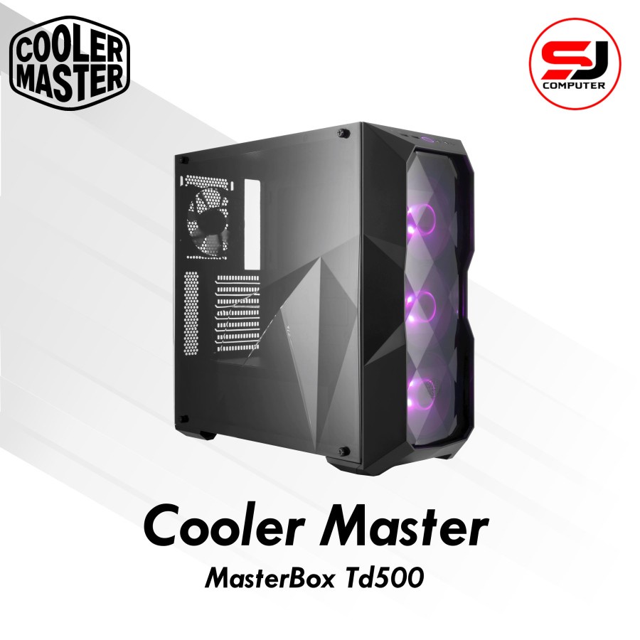 Cooler Master MasterBox TD500 RGB Black - ATX Gaming Case