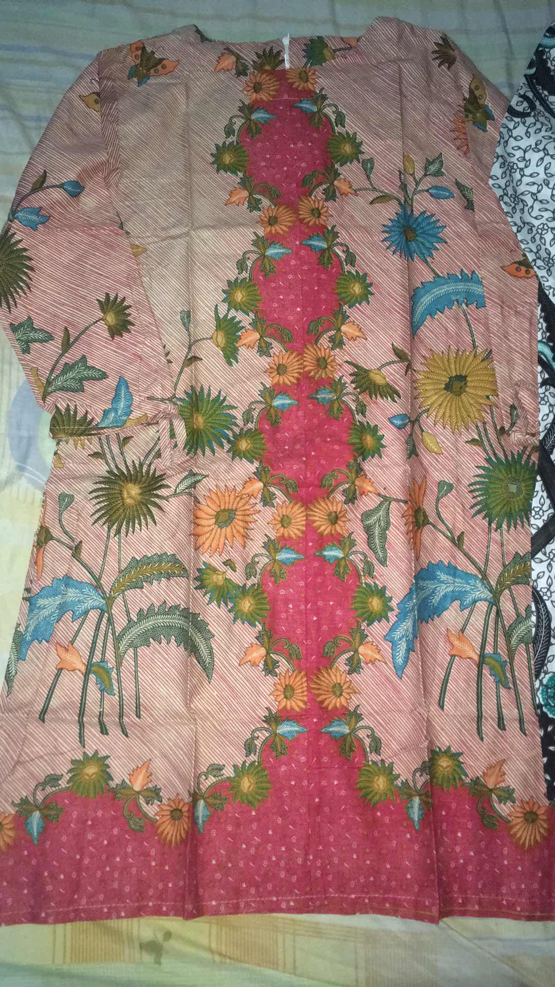 #cod Murah Terlaris @batik Zayy Serut Genes Jelita Tunic Navbor Yelbor Whitbor Creambor Tunik Batik