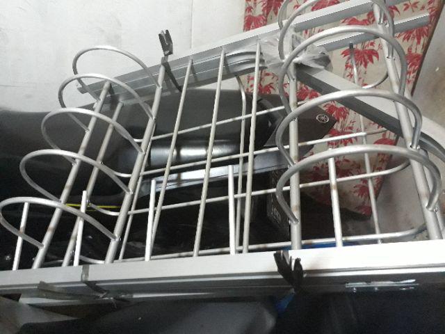 Rak Piring Alumunium Tempat Piring Alumunium