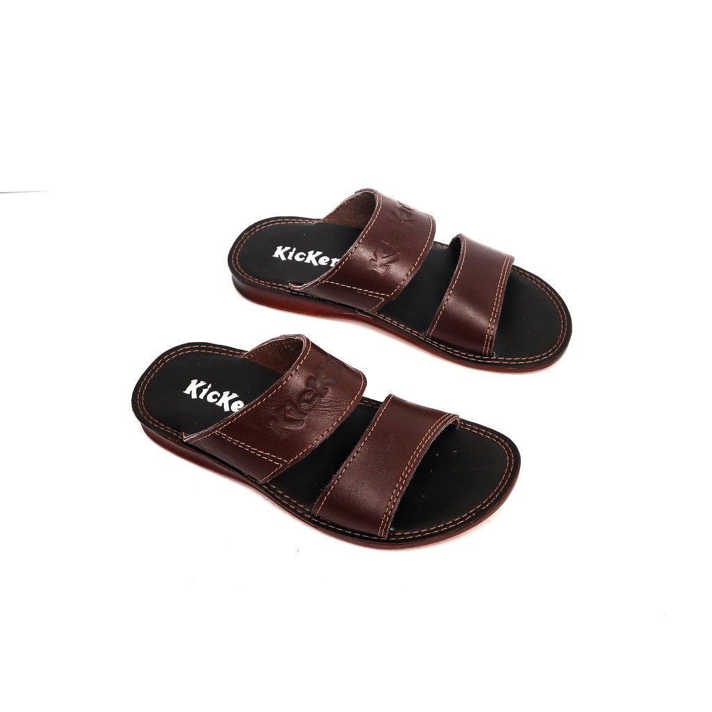 Sandal Pria Kulit Casual Santai Kickers ban2k