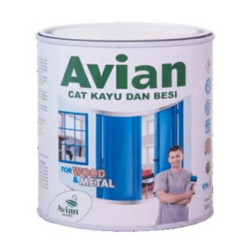 cat avian cat Kayu dan besi avian