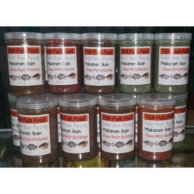 Pellet Ikan Koi dan Pakan Jenis ikan lainnya 2mm