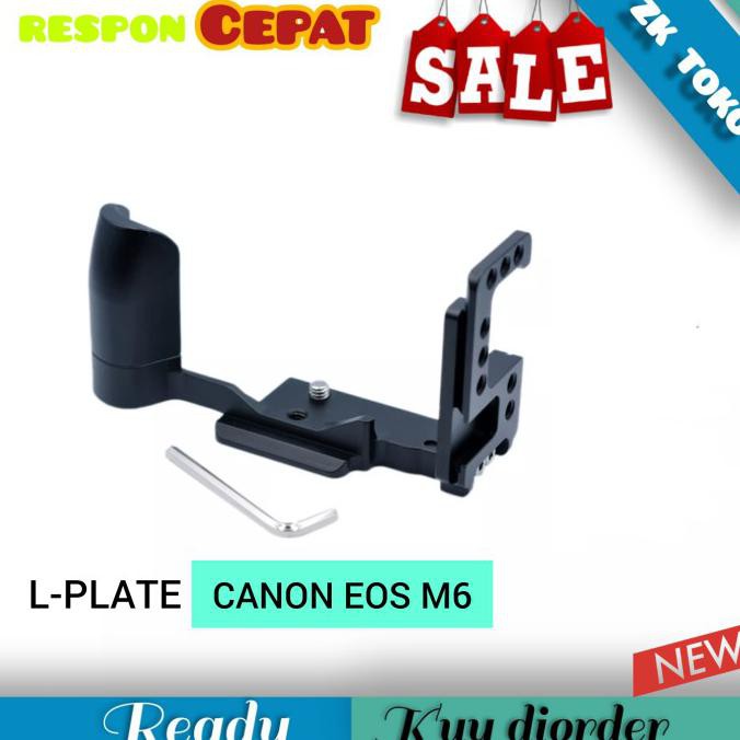 Vertical Quick Release L Plate Hand Grip Adapter Canon Eos M6