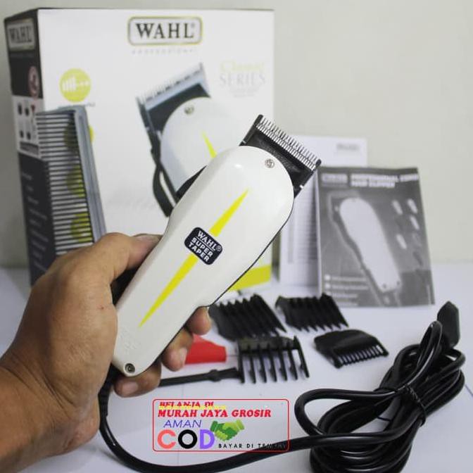 Termurah  Clipper Wahl Alat Cukur Rambut Elektrik Mesin Pencukur Profesional barang berkualitas