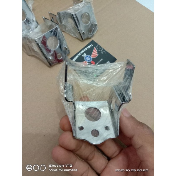 bracket CDI YAMAHA RXS RX SPESIAL RXR YT atau bracket YCLS control RX king master original Chrome